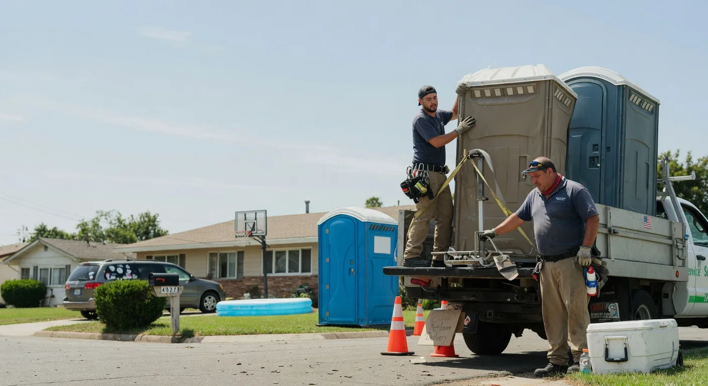 Porta Potty Rental in Pinon Hills, CA near me